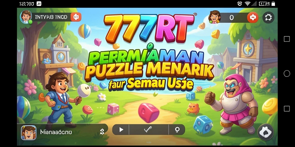 Screenshot gameplay <strong>777RT</strong> yang menunjukkan tantangan puzzle menarik.
