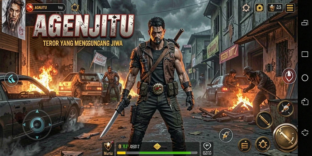 Gameplay menegangkan dengan atmosfir yang menyeramkan.