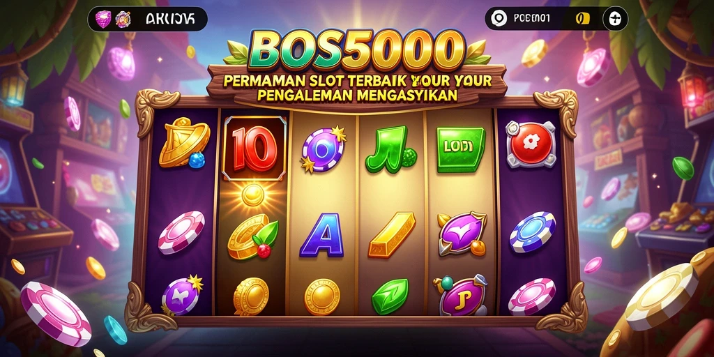 Tampilan gameplay menarik dari game slot BOS5000 dengan grafis memukau.