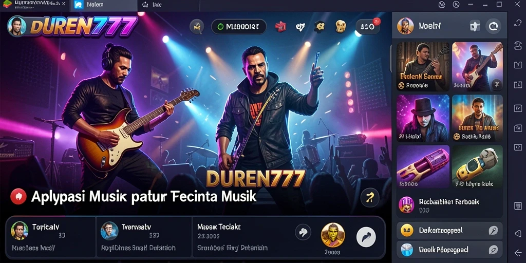 Tampilan gameplay DUREN777 yang menarik dan interaktif.