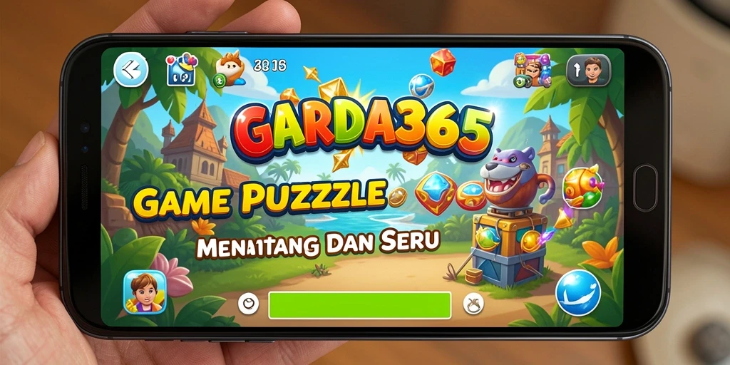 Tampilan gameplay GARUDA365 yang penuh warna dan menantang.