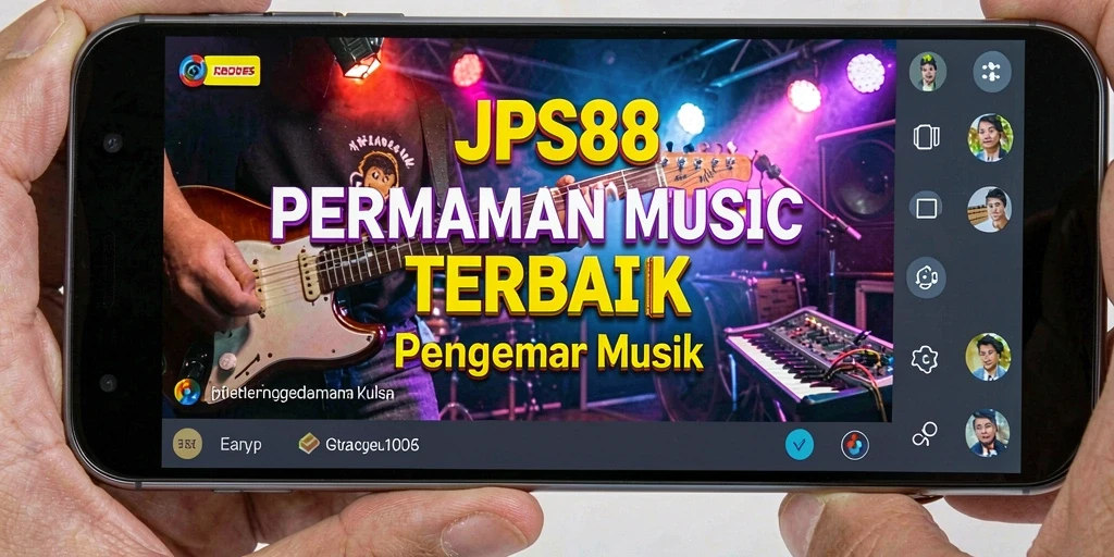 Tampilan gameplay JPS88 dengan fitur musik interaktif yang menarik.