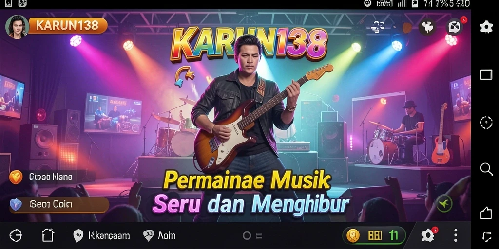 Screenshot utama KARUN138 menampilkan gameplay yang menarik dan interaktif.