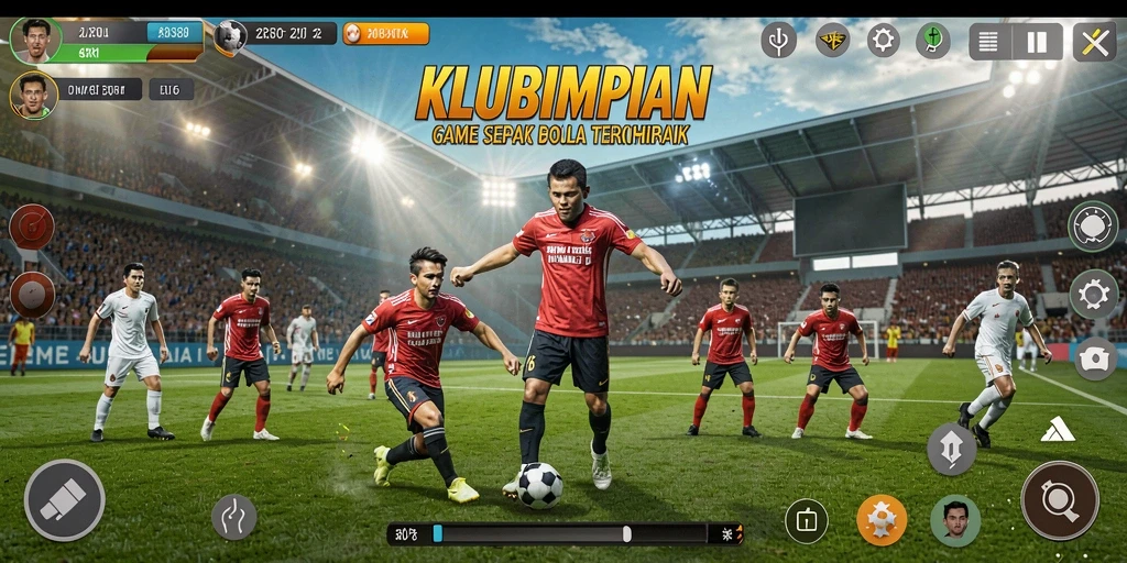 Gameplay <strong>KLUBIMPIAN</strong> yang penuh aksi dan menegangkan.
