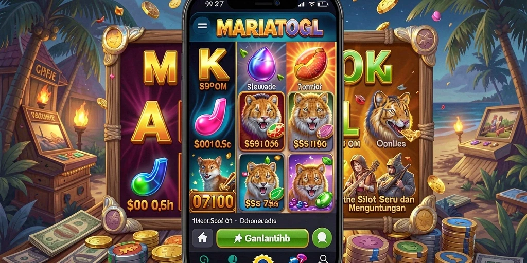 Tampilan gameplay MARIATOGL dengan grafis menawan dan fitur menarik.