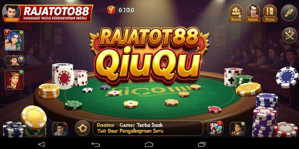 Tampilan gameplay QiuQiu yang seru di RAJATOTO88.