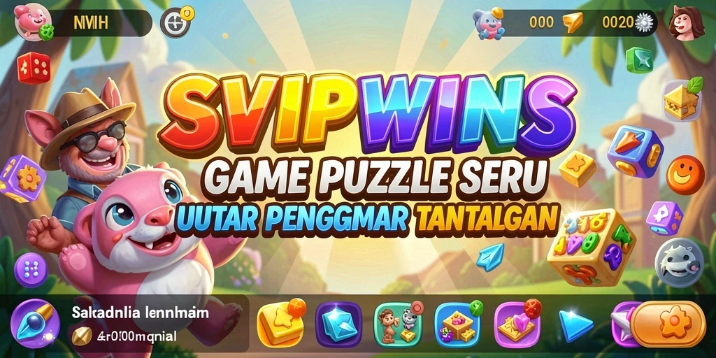 Screenshot gameplay menampilkan berbagai tantangan puzzle yang seru.