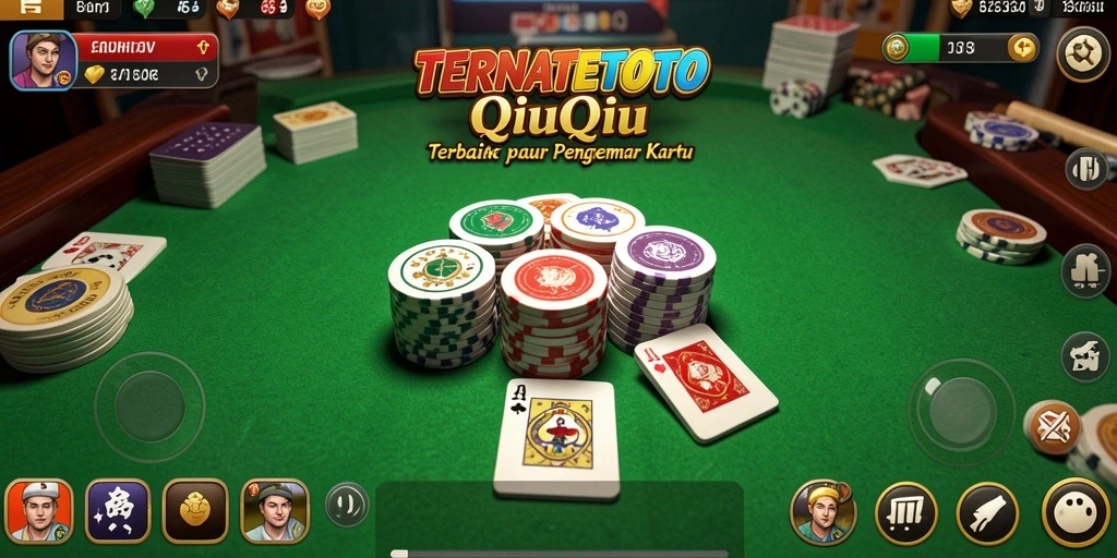 Tangkapan layar TERNATETOTO menampilkan gameplay QiuQiu yang menarik.