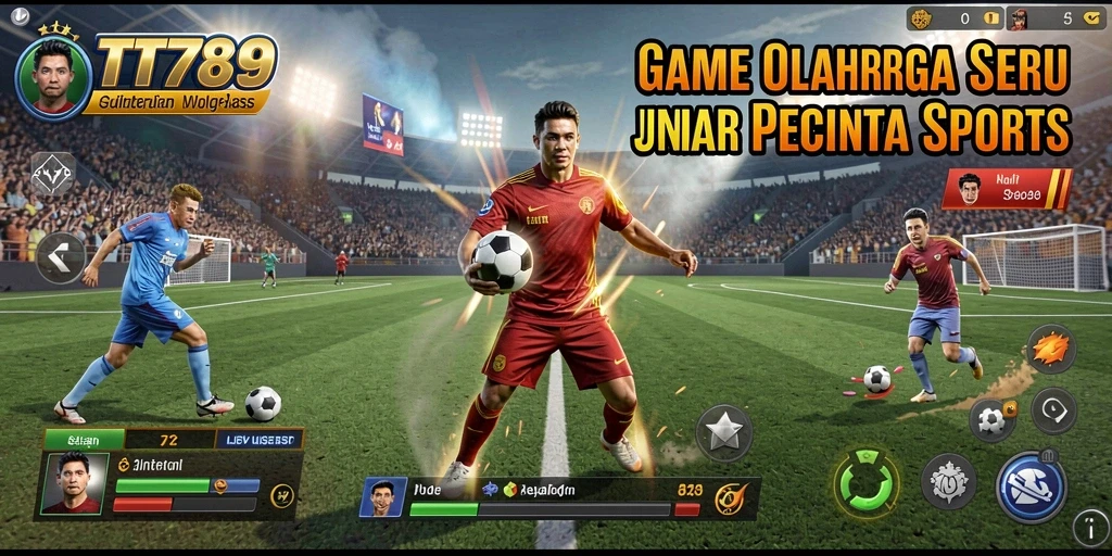 Screenshot gameplay seru dari TT789 yang menampilkan aksi olahraga.