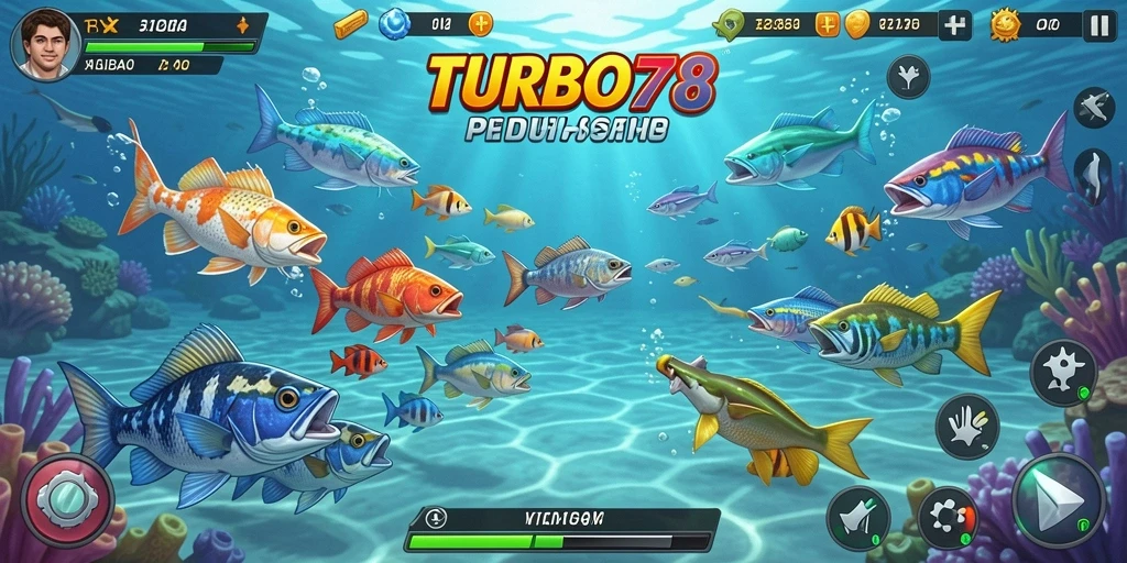 Gameplay Tembak Ikan yang seru dan penuh aksi di TURBO78.