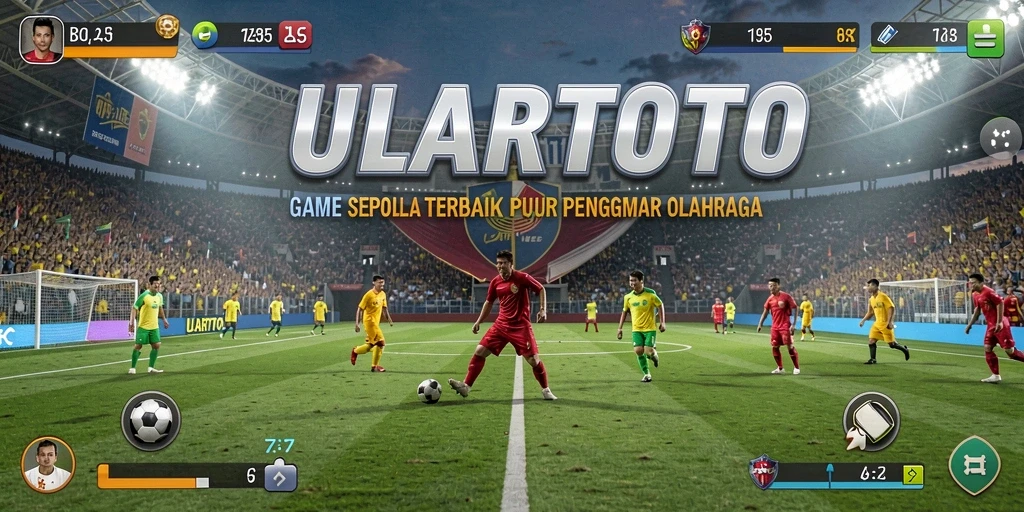 Tampilan gameplay ULARTOTO yang menarik dan realistis di lapangan.