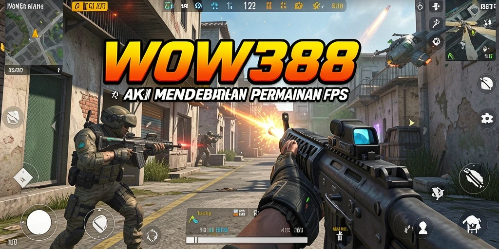 Gameplay WOW388 yang menegangkan dan mendebarkan dalam aksi FPS.