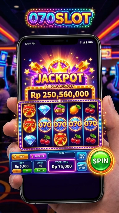 Proses unduh aplikasi di 070slot yang cepat dan efisien.